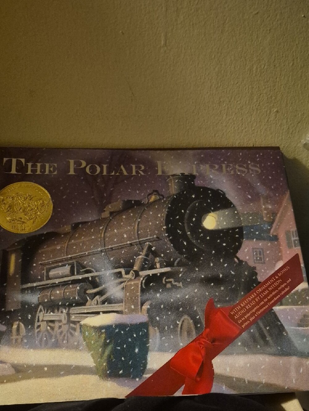 The Polar Express Kids Book - Purple Hard Cover